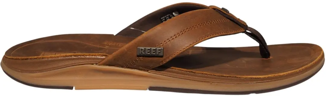 Reef Leather Offshore Teenslipper CJ9057 - Bruin