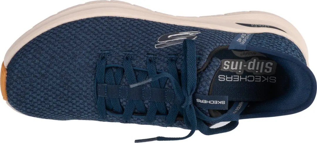 Skechers Arch Fit 2.0 Look Ahead Sportschoenen - Marineblauw 42.5 - afbeelding 3 van 4