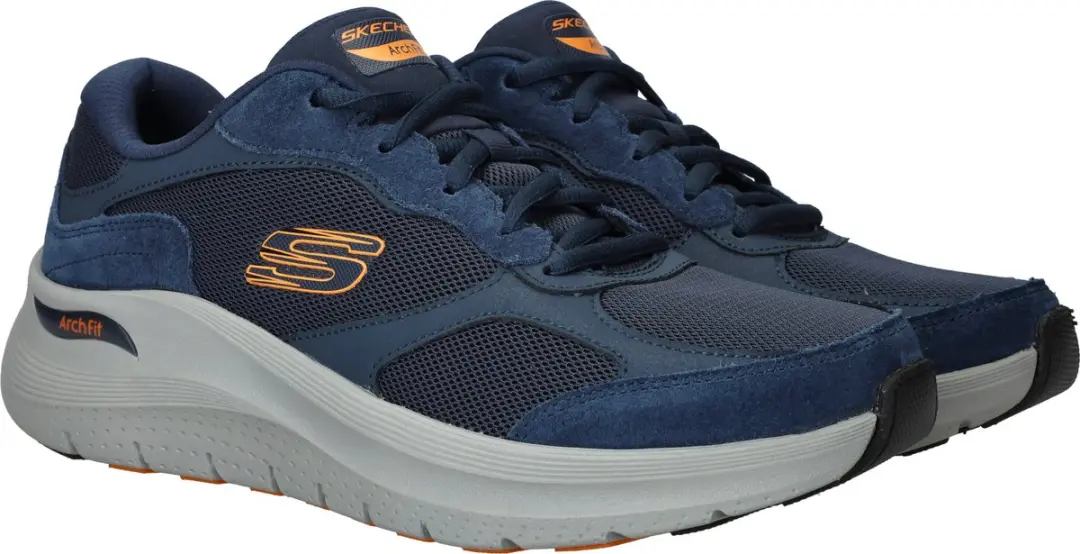 Skechers Arch Fit 2.0 The Keep Heren Sneakers - Navy - afbeelding 4 van 6