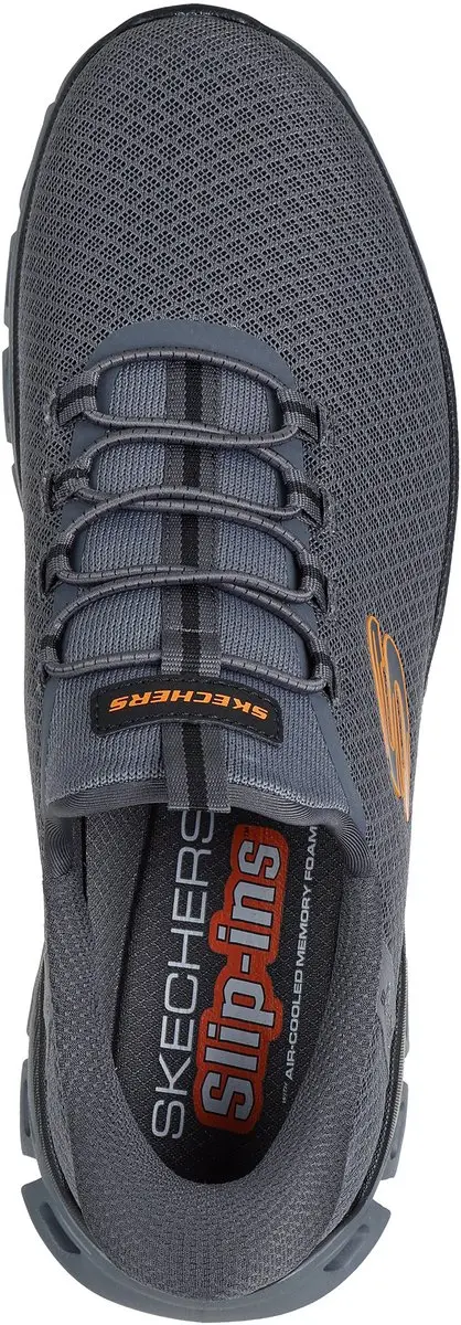 Skechers Heren Glide-Step Noxus Sneakers - Grijs - afbeelding 2 van 6