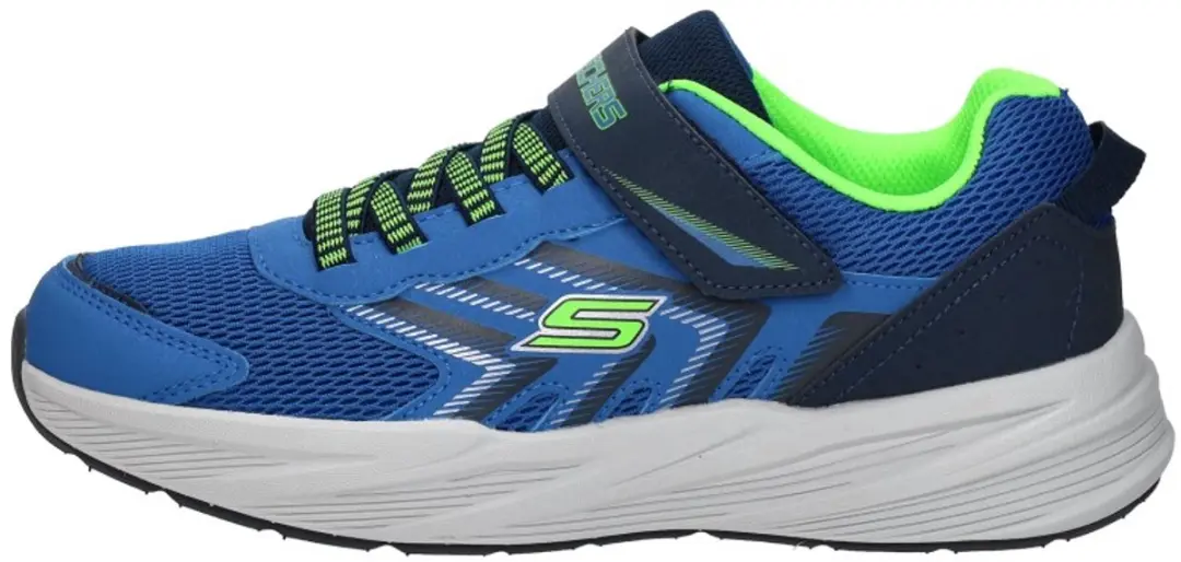 Skechers Microspec Tread Klittenband Laag - Sneakers - Unisex - Blauw - afbeelding 2 van 6