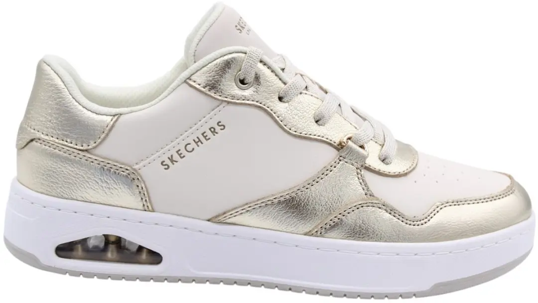 Skechers UNO CTL Luxe Steps Dames Sneakers - Champagne