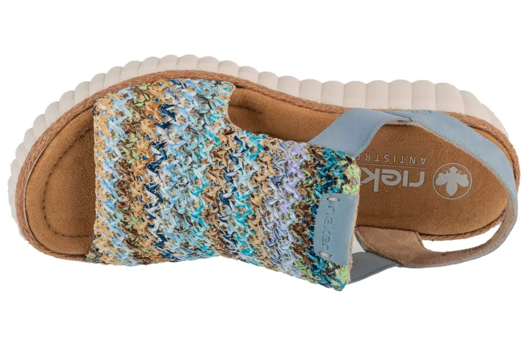Rieker 69172-91 Sandalen - Blauw - afbeelding 3 van 5