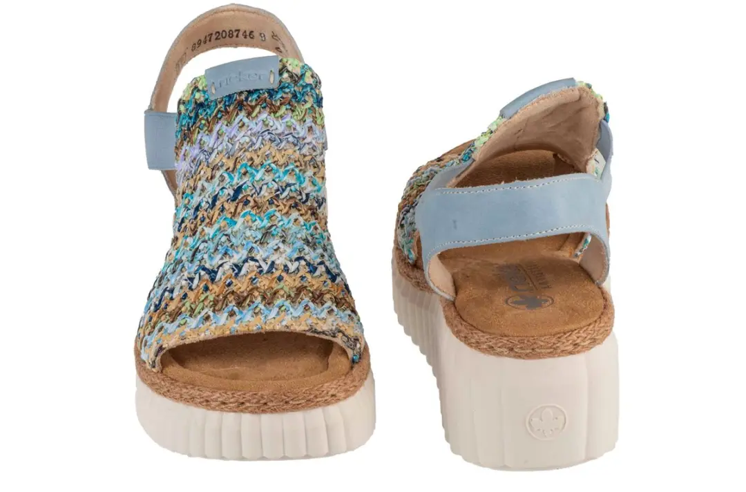 Rieker 69172-91 Sandalen - Blauw - afbeelding 5 van 5