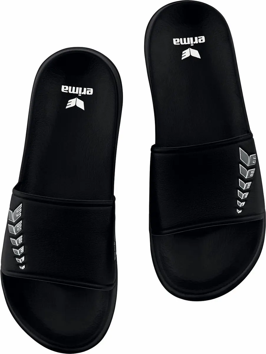 Erima Erilette Badslipper 39 - Black/Grey/White - afbeelding 4 van 6