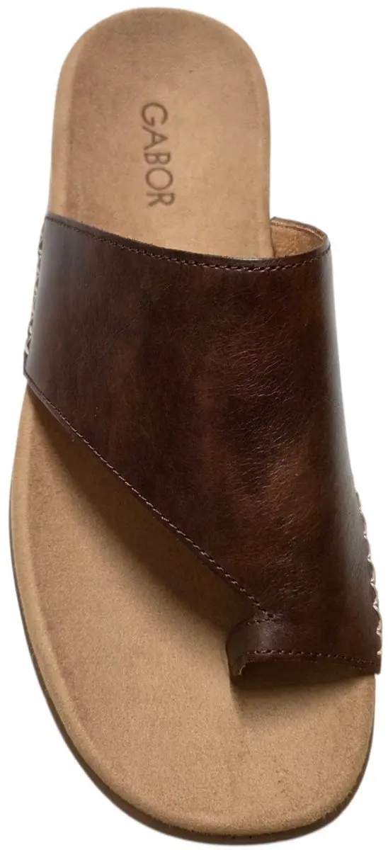 Gabor Dames Slippers - bruin - afbeelding 3 van 6