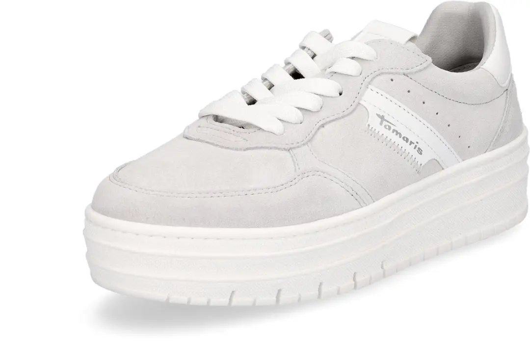 Tamaris Low Top Sneaker 1-23773-43 204 Damesschoenen M2377343 grijs