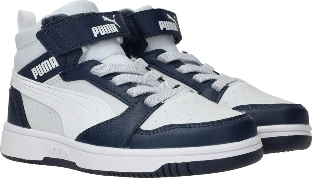 Puma Rebound v6 Mid Sneakers blauw Imitatieleer - Heren - afbeelding 3 van 6