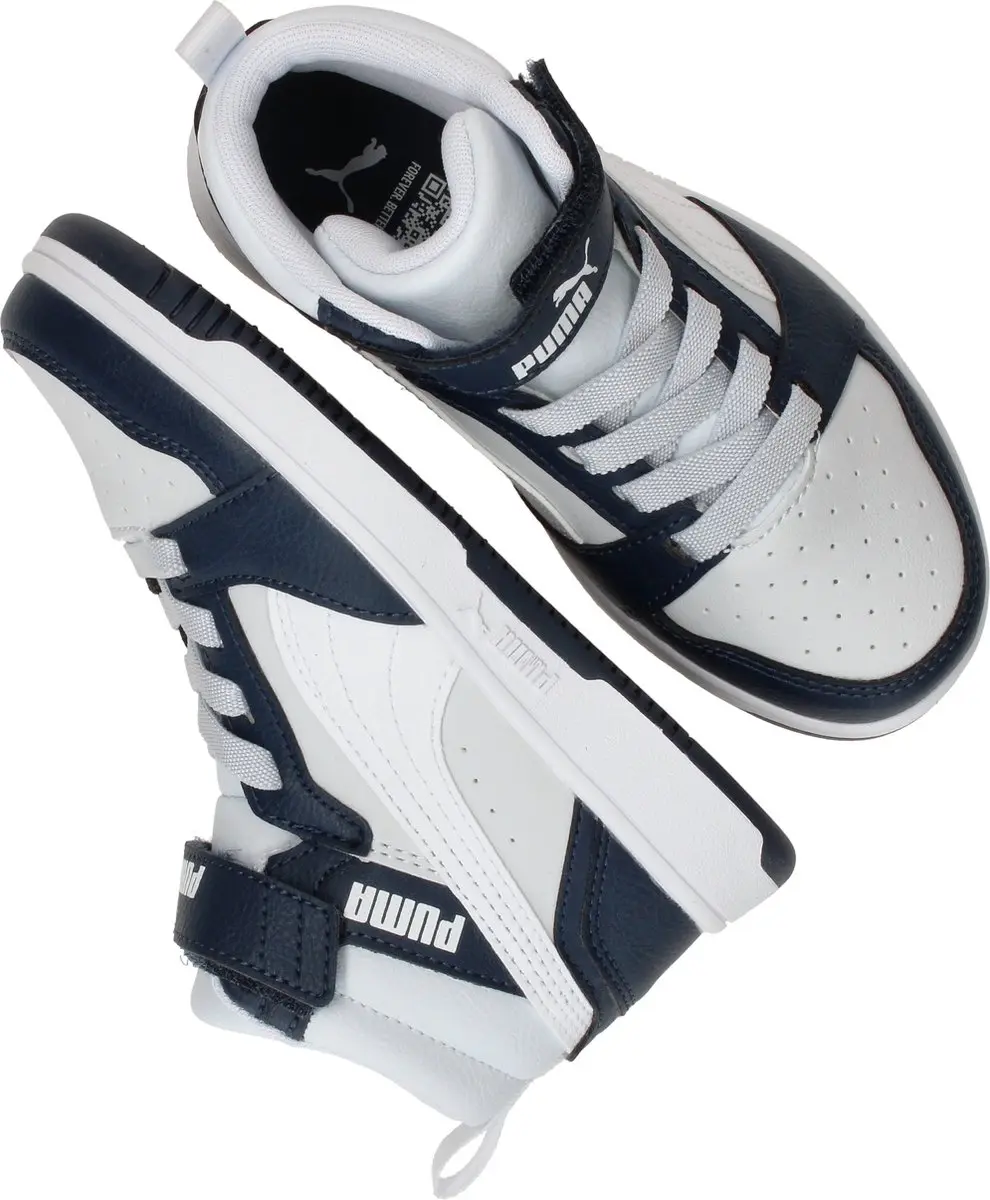 Puma Rebound v6 Mid Sneakers blauw Imitatieleer - Heren - afbeelding 5 van 6