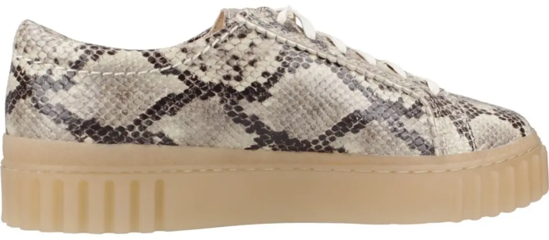 CLARKS MAYHILL WALK SNAKE LEA Dierlijke Druk 40 EU
