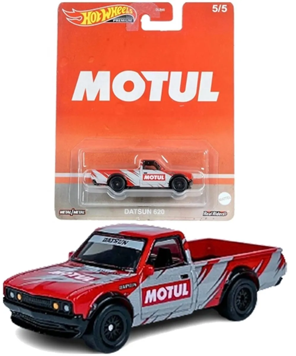 Hot Wheels HKC99 Raceauto - Geel/Rood