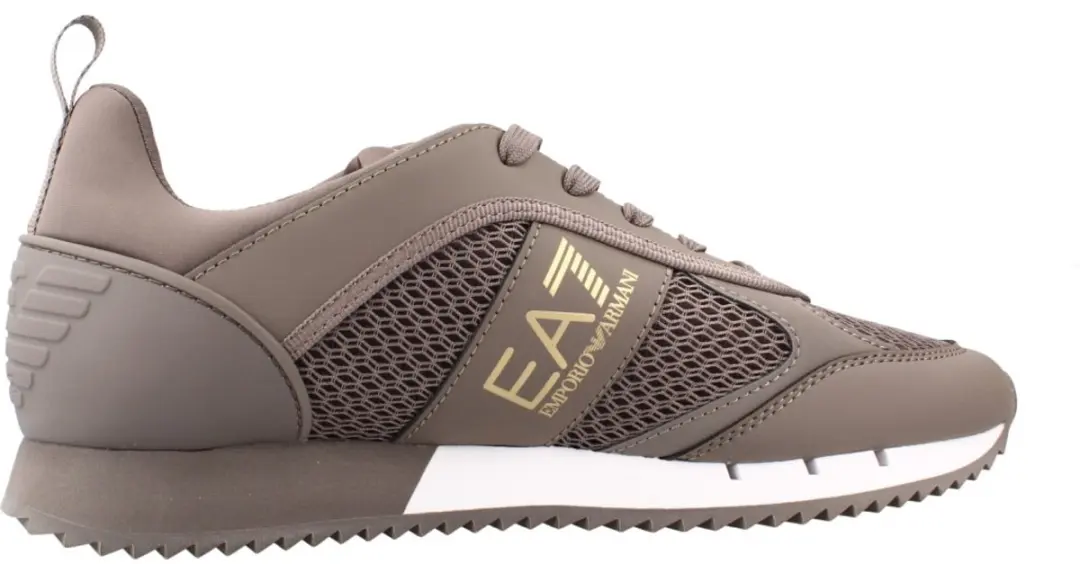 Ea7 Emporio Armani Black & White Laces Schoenen Grijs EU 40