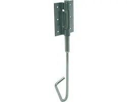 GB Staartgrendel 74410 - 1000mm Elektrolytisch verzinkt