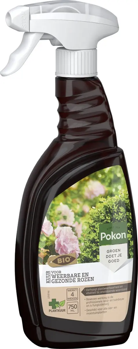Pokon Bio Kuur voor Rozen Spray 750ml - afbeelding 2 van 6