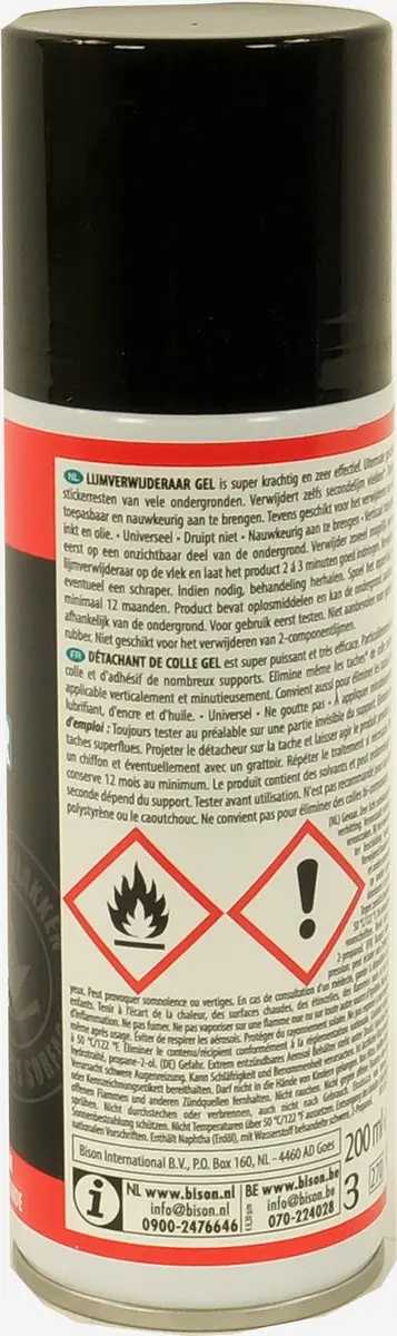 Bison Lijmverwijderaar Spuitbus 200ml