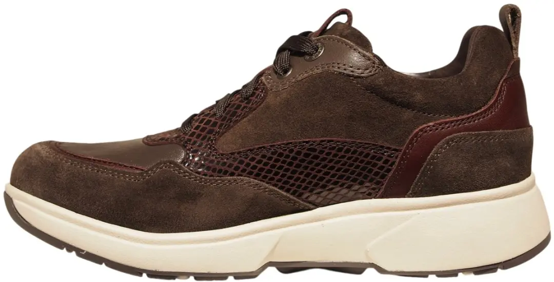 Xsensible Grenoble Dames Veterschoenen - Donkerbruin - Maat 42