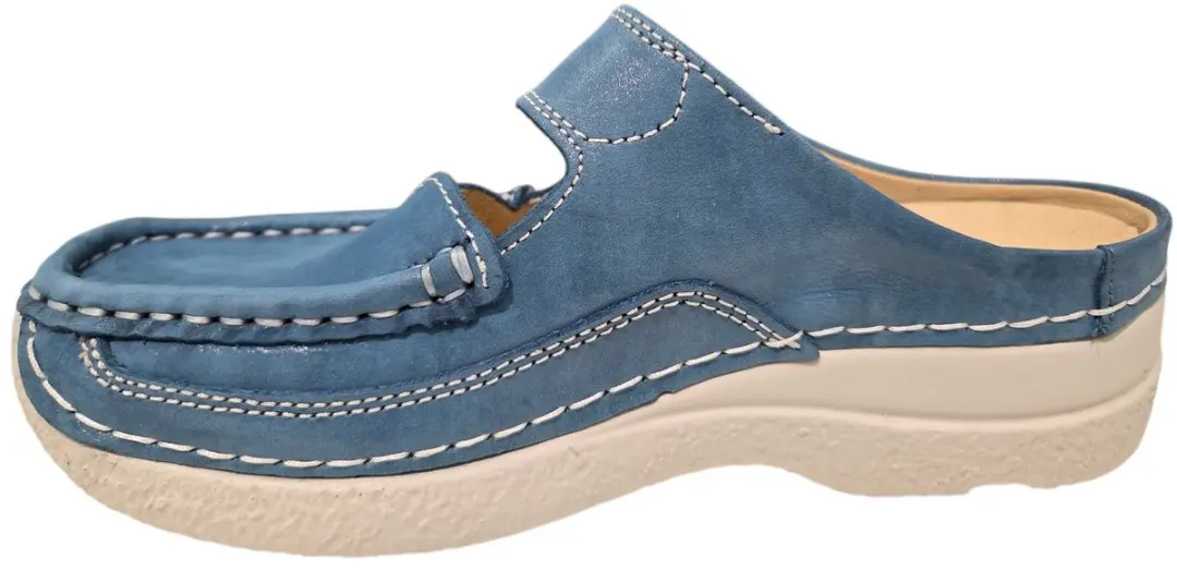 Wolky Dames Roll Slipper 06227 - Blauw - afbeelding 4 van 6