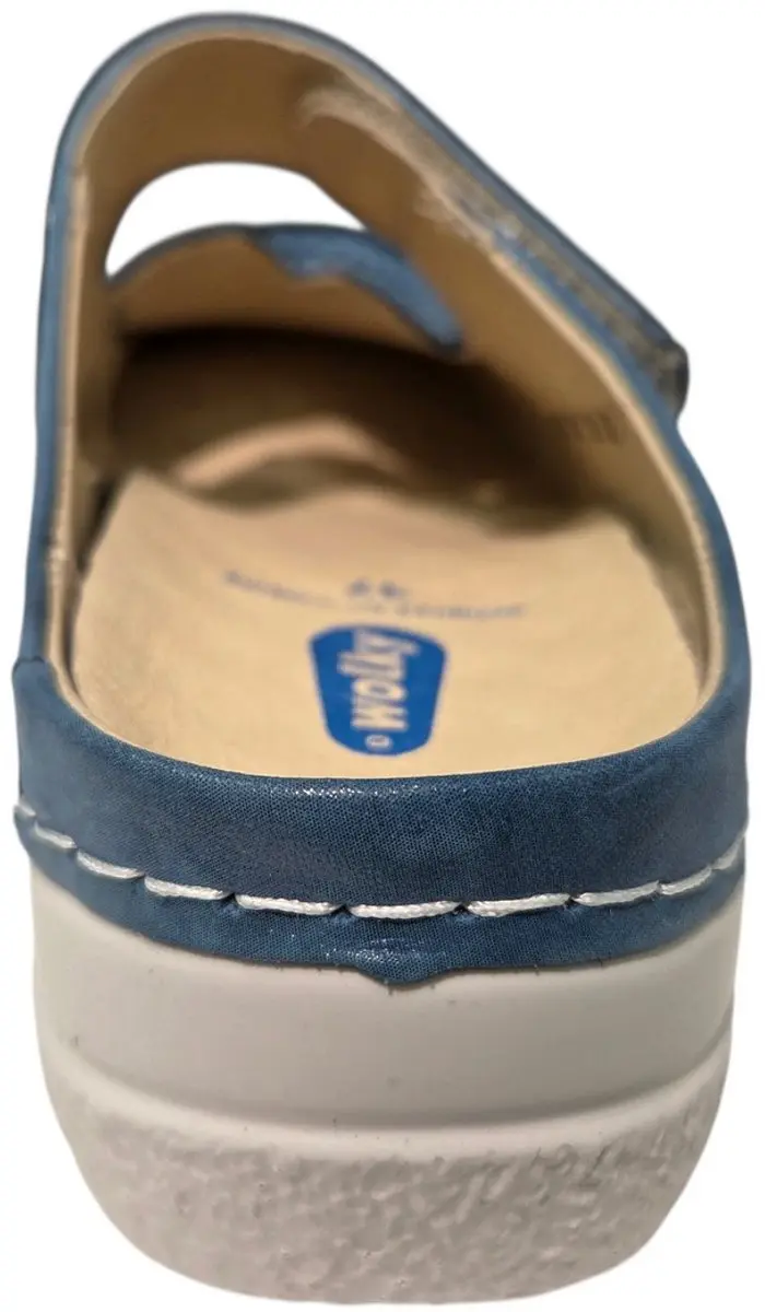 Wolky Dames Roll Slipper 06227 - Blauw - afbeelding 3 van 6