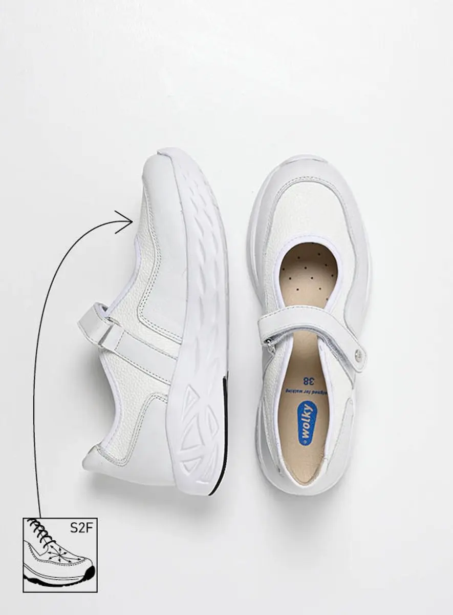 Wolky Dames Comfortschoenen 05705 Spring S2F Wit