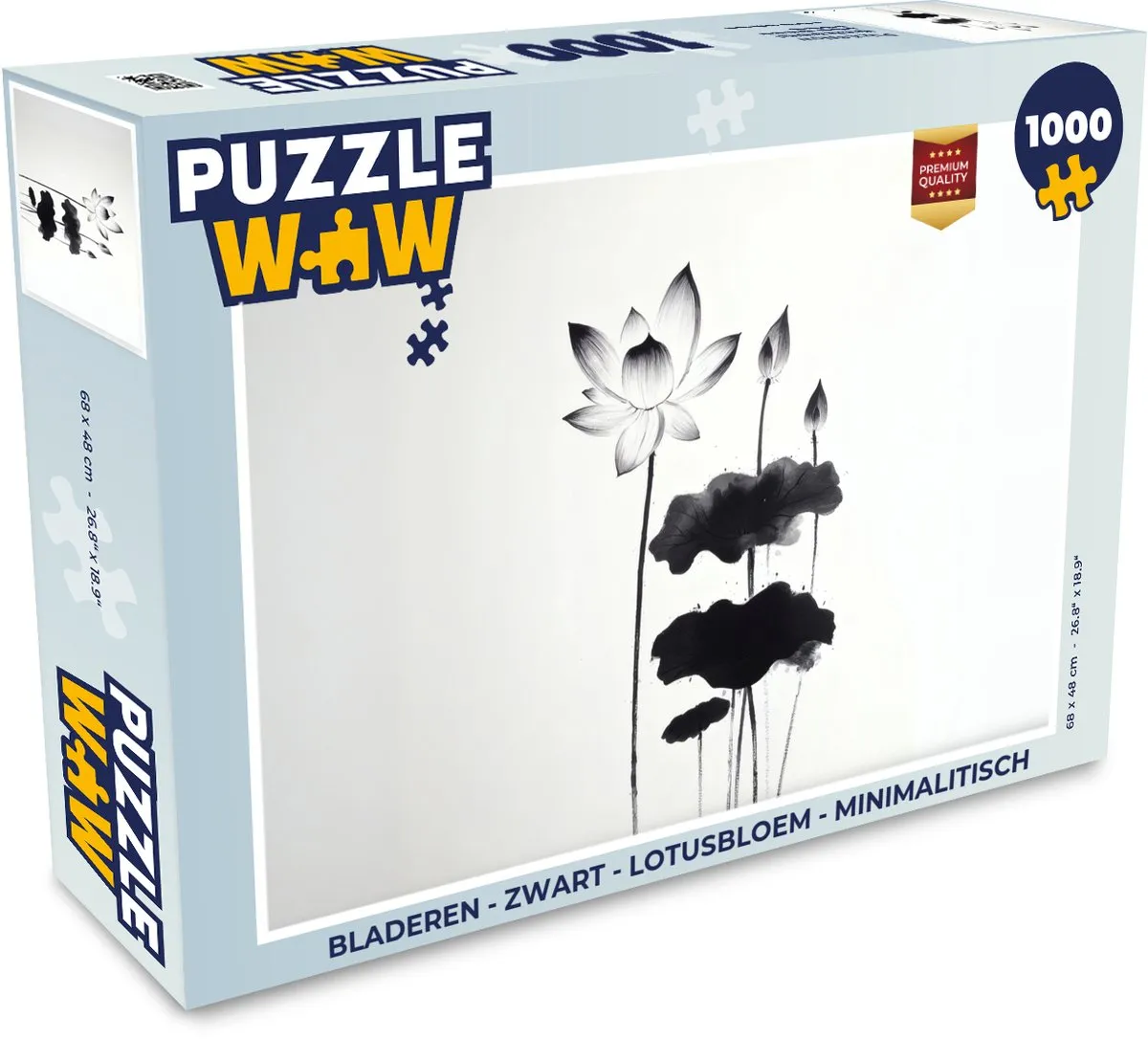 PuzzleWow Legpuzzel 1000 Stuks