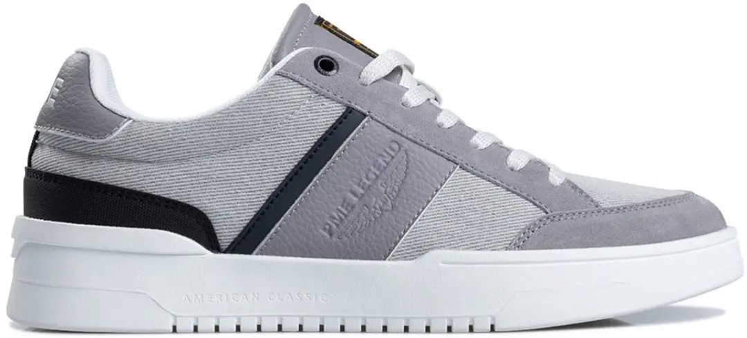 PME Legend Grummer Heren Sneakers - Grijs - Maat 45 - afbeelding 3 van 6