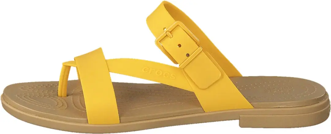 Crocs Tulum Toe Post Sandal Canary Yellow Maat 42/43 US W11