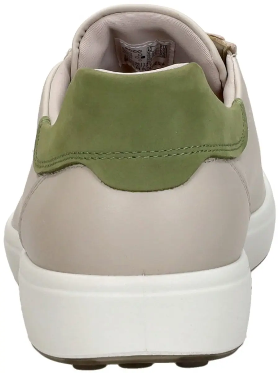 ECCO Soft 7 Slip Lace Sneakers - Gebroken wit - afbeelding 6 van 6