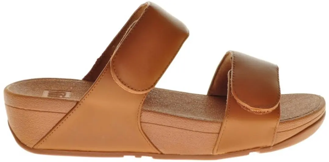 FitFlop Lulu Adjustable Slides Dames - Zwart - Maat 40 - afbeelding 5 van 6