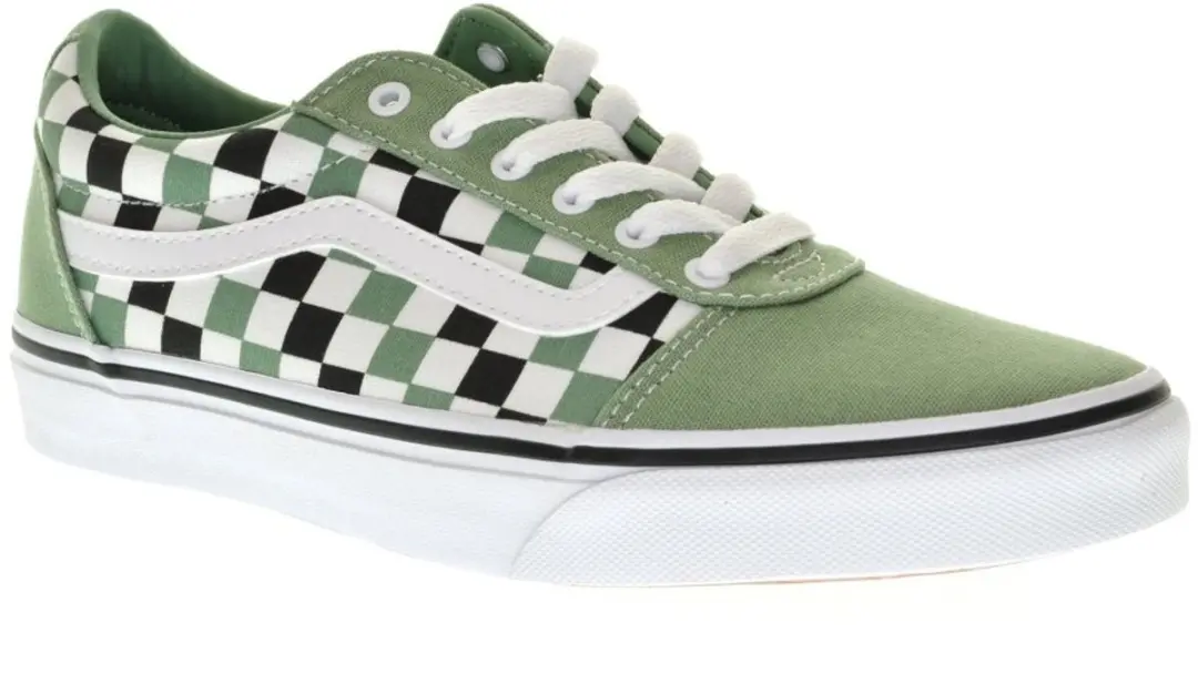 Vans Ward Multi Checker Green/White