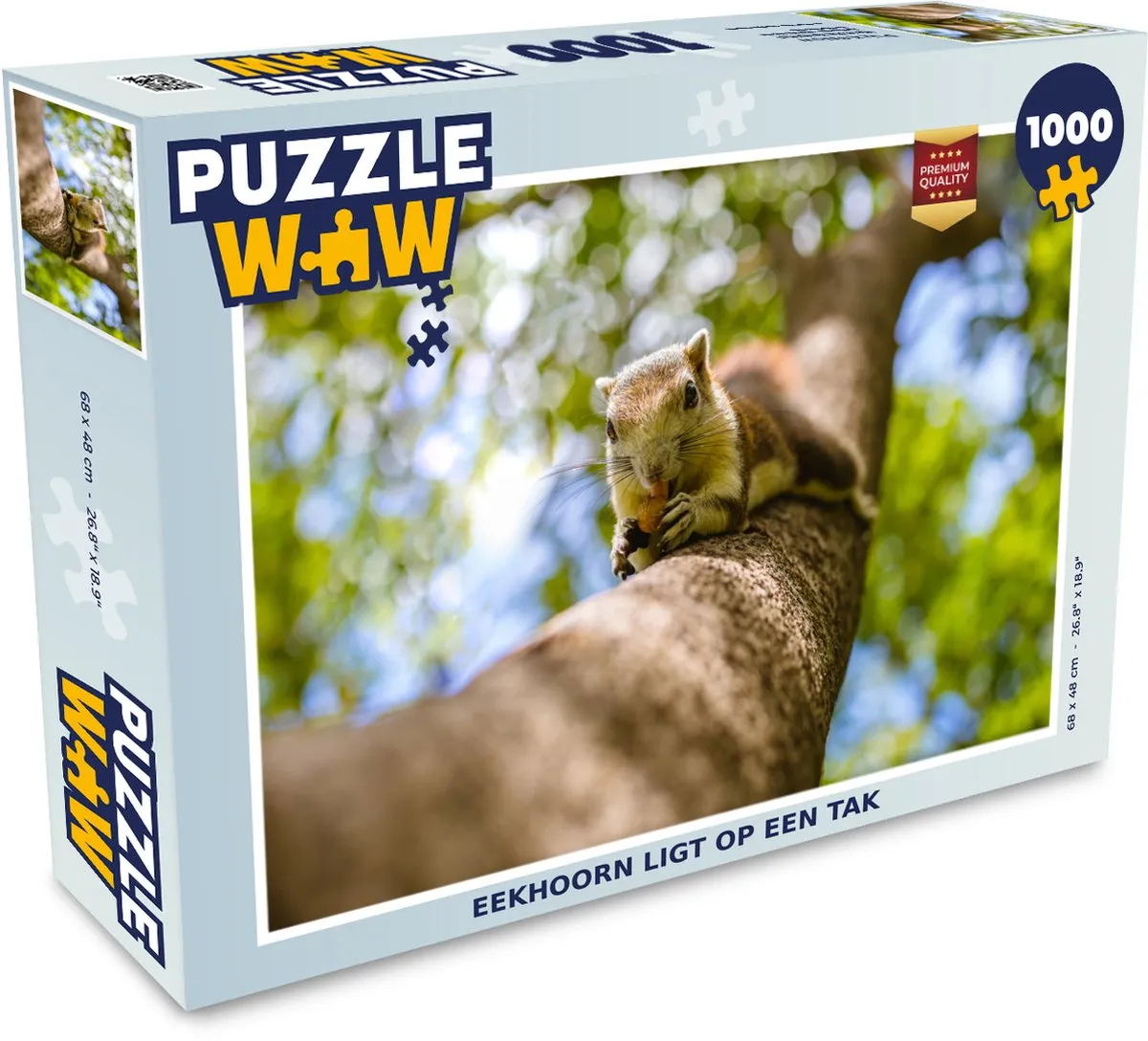 PuzzleWow Legpuzzel 1000 Stuks