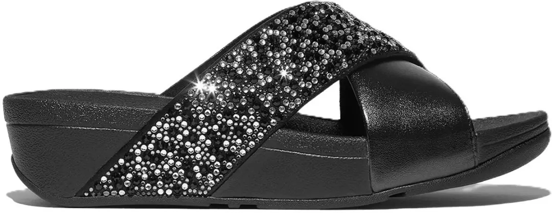 FitFlop Lulu Crystal-Mix Slippers - 40 - afbeelding 2 van 6