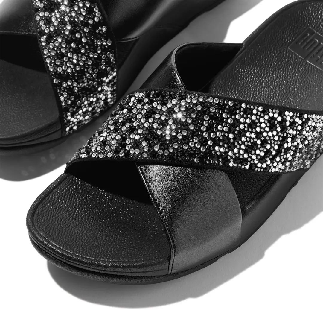 FitFlop Lulu Crystal-Mix Slippers - 40 - afbeelding 3 van 6