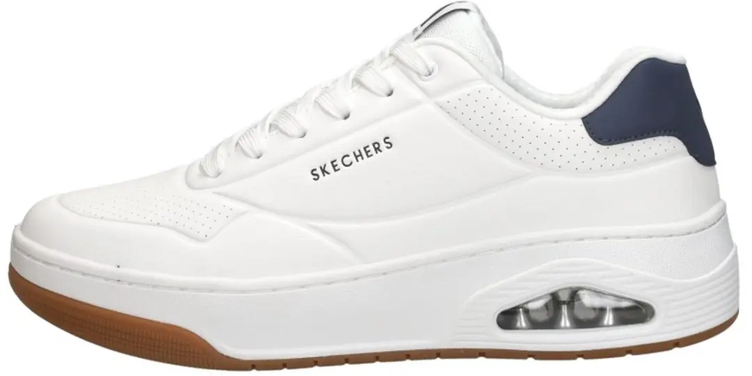 Skechers Uno Court Heren Sneakers - Wit - afbeelding 2 van 6