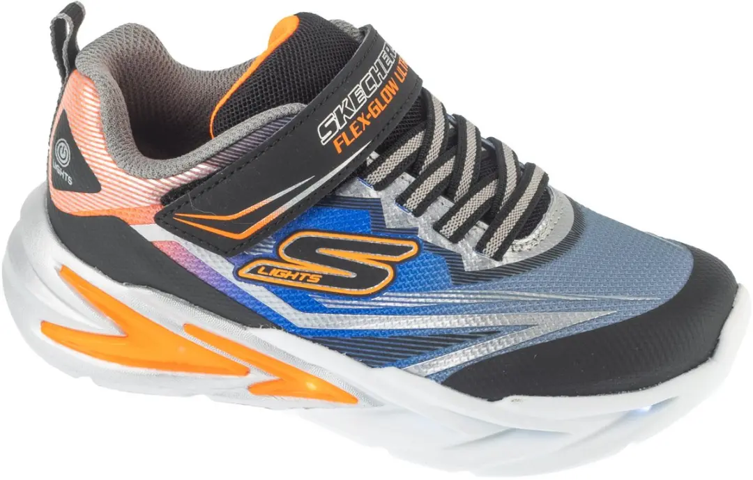 Skechers Flex Glow Ultra Schoenen Blauw EU 28 1/2 Jongens,Meisjes