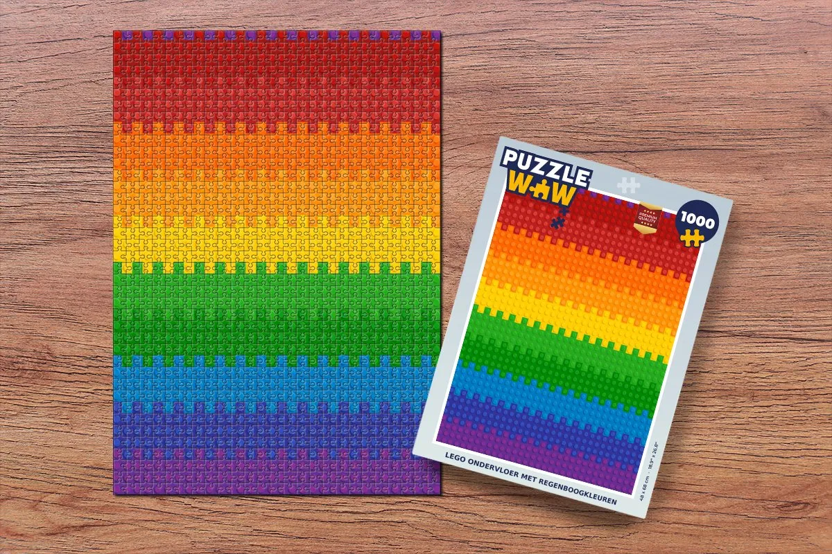 PuzzleWow Patoon Legpuzzel 1000 Stuks - Multicolor