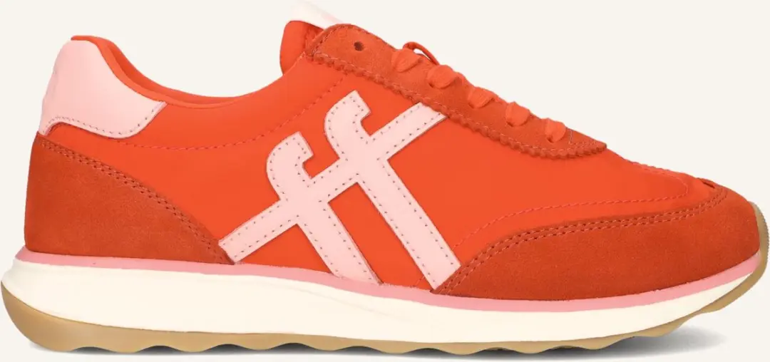FitFlop Retro-Q FF Fabric/Suede Sneakers Dames Sneakers