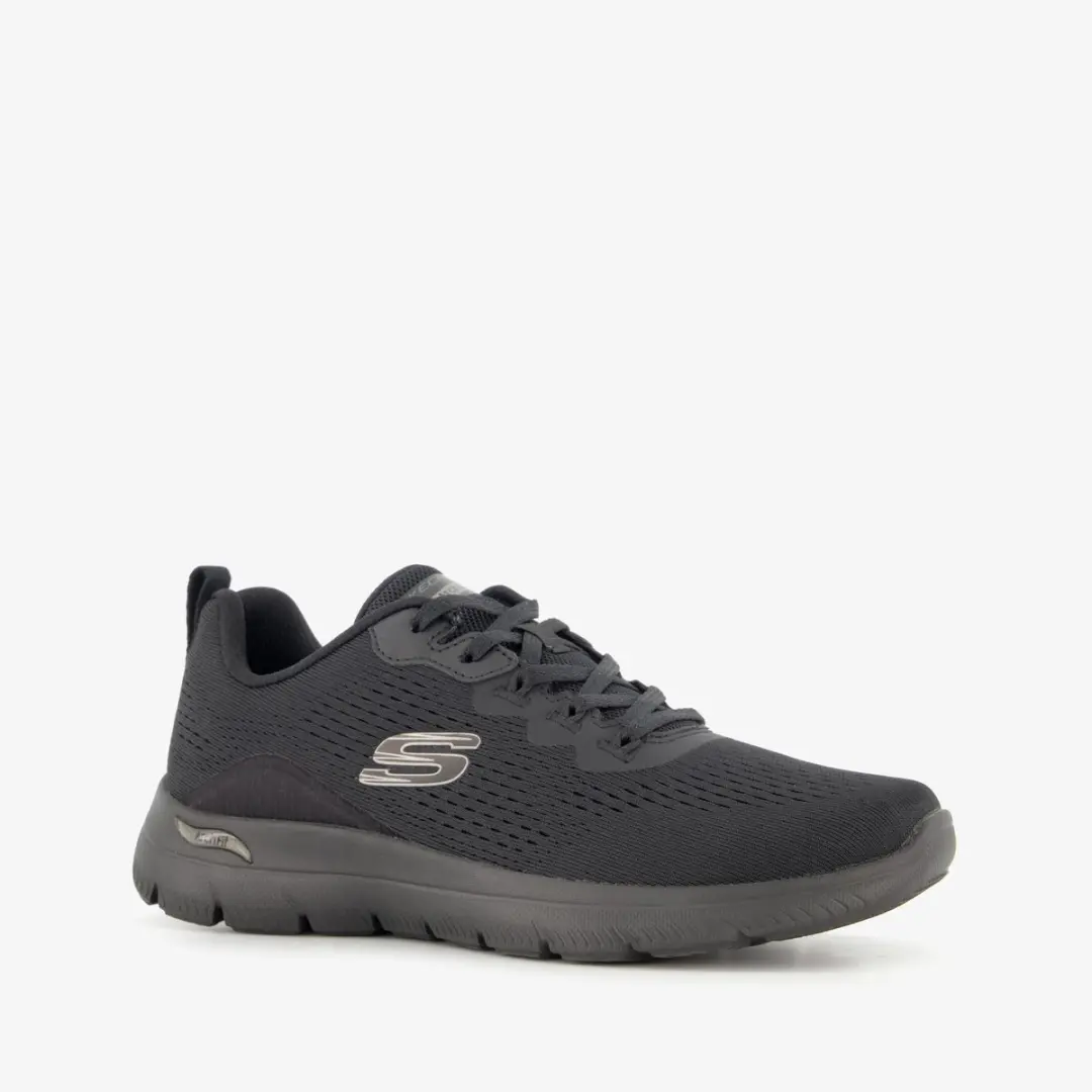 Skechers Arch Fit Summits dames sneakers zwart