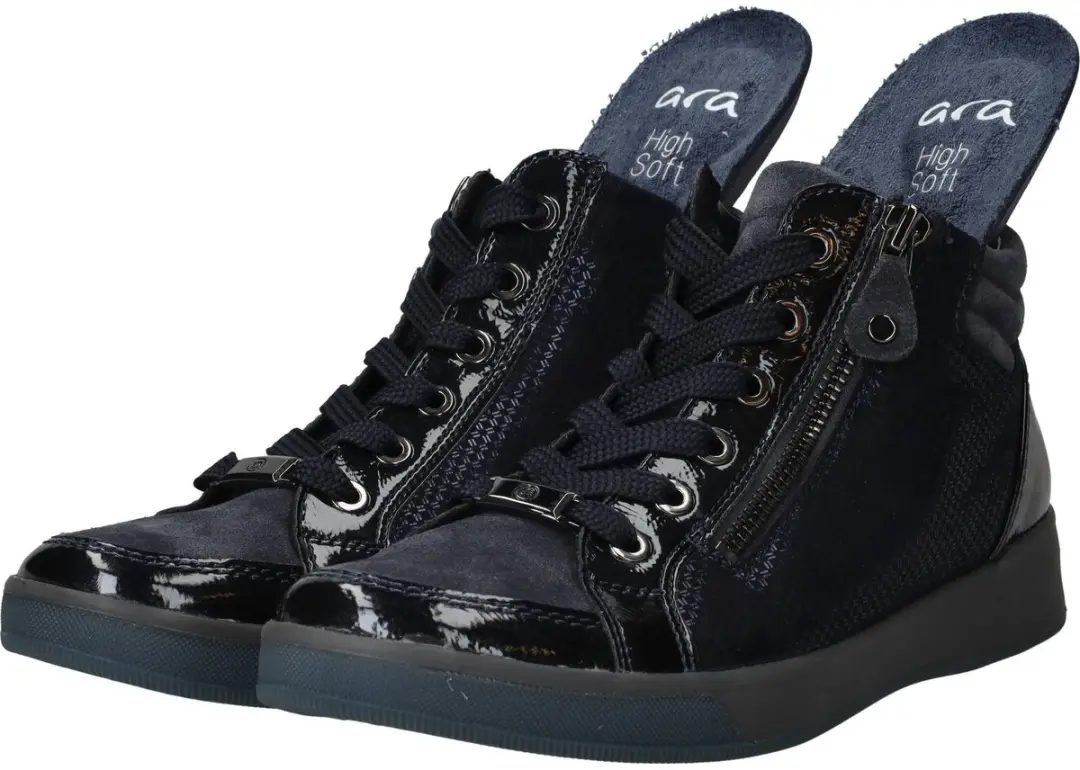 Ara OM-ST-HIGH-SOFT Veterschoenen - Dames - Blauw - Maat:40 - afbeelding 6 van 6