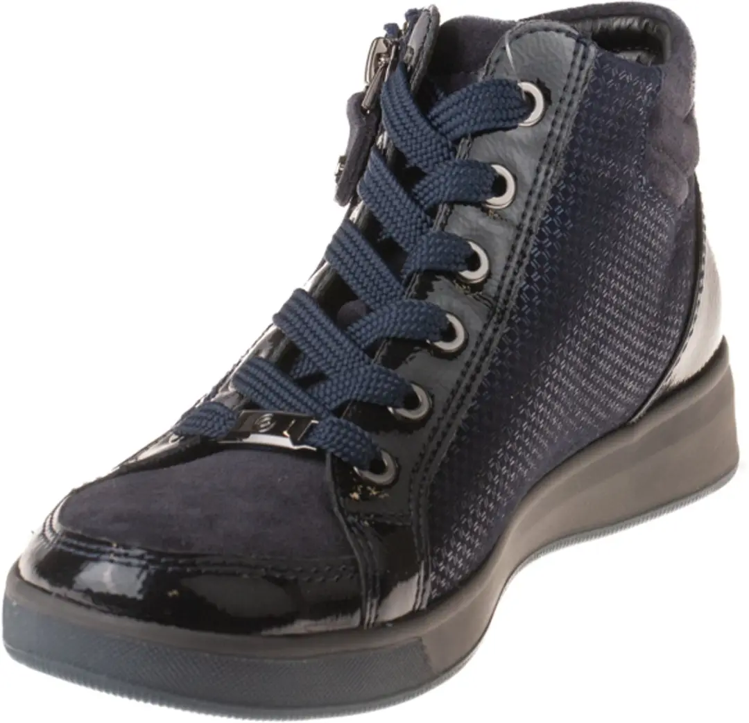 Ara OM-ST-HIGH-SOFT Veterschoenen - Dames - Blauw - Maat:40 - afbeelding 2 van 6