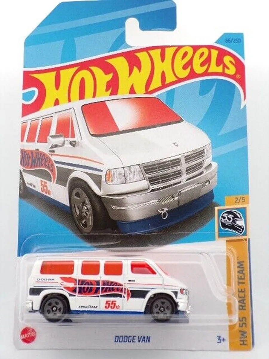 Hot Wheels Dodge Van 55th 66/250 HW 21A