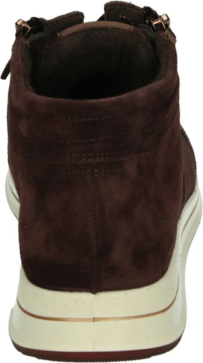 Ara - 1224808 - Hoge sneakersVeterlaarzenDames veterschoenenDames sneakersHalf-hoge schoenen - Kleur: Bruin - Maat: 37 - afbeelding 4 van 4