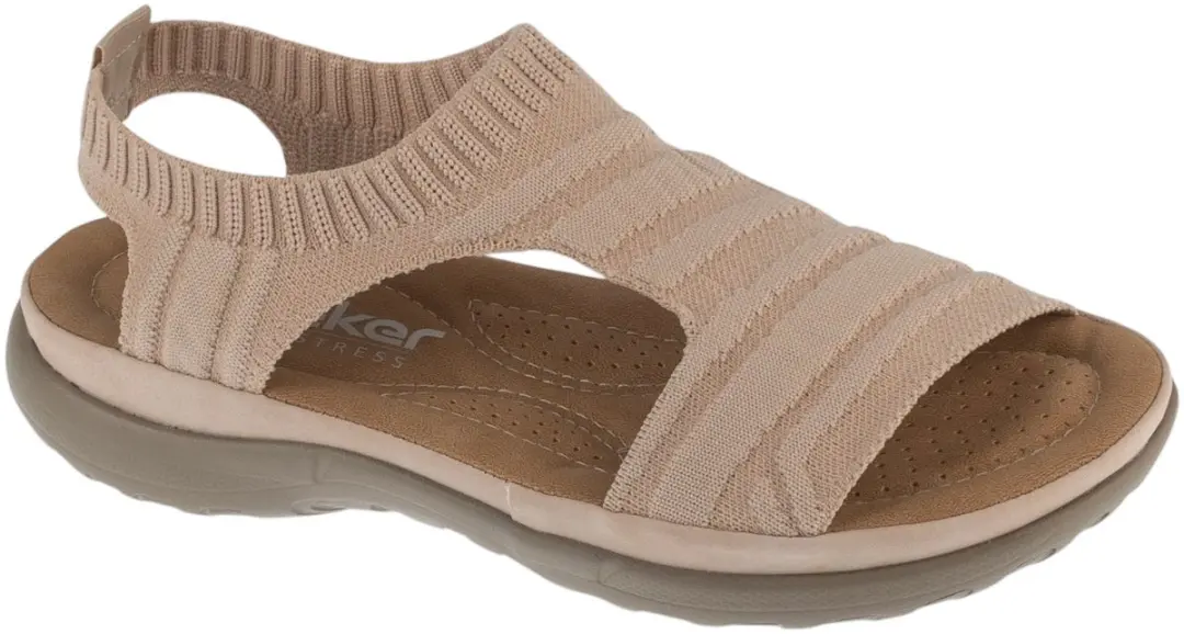 Rieker Sandals 62741, Vrouwen, Beige, Sandalen, maat: 39