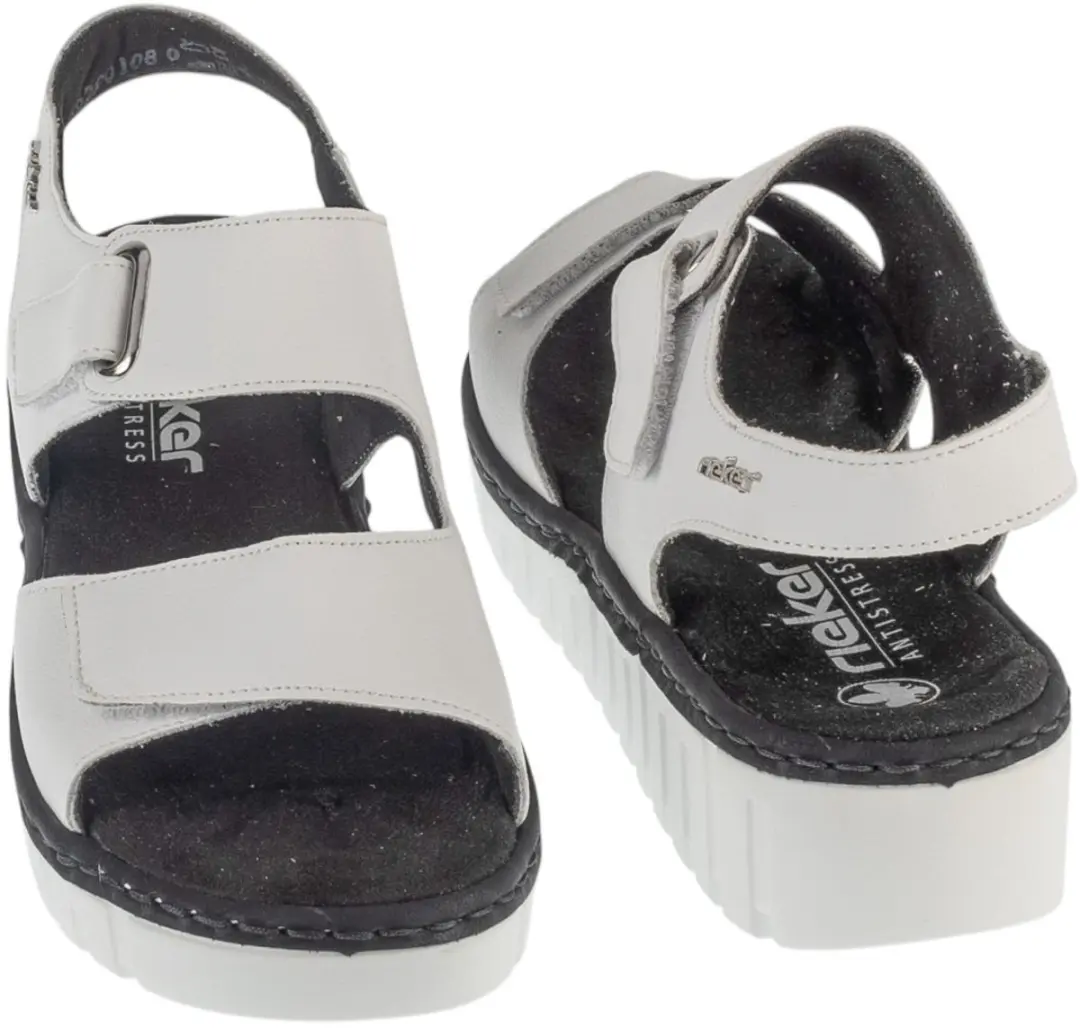 Rieker V1382-80 Sandalen - Wit - afbeelding 5 van 5