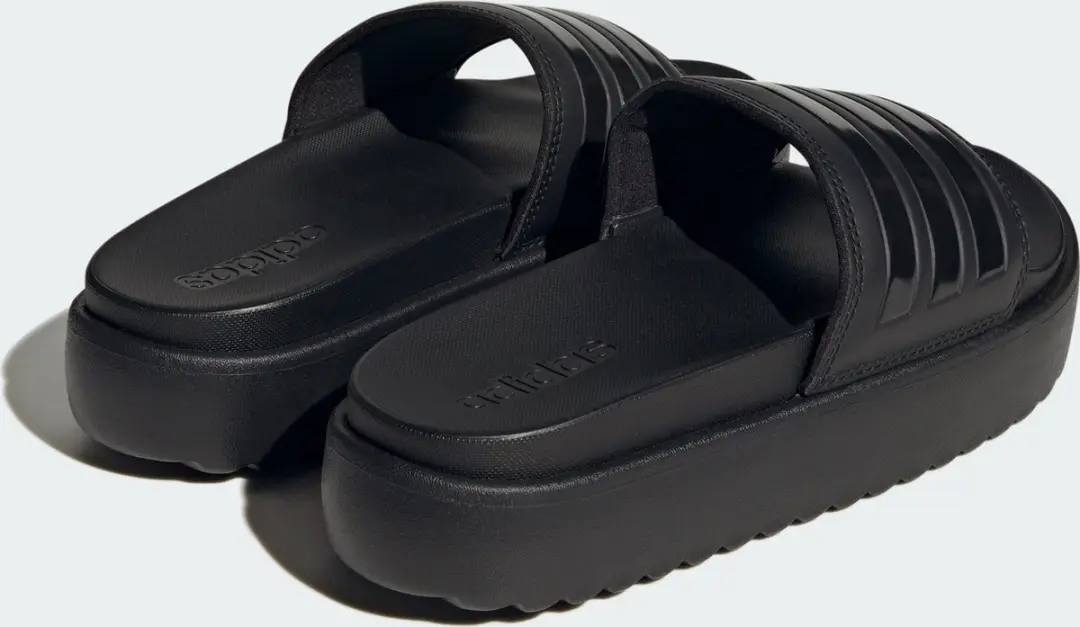 adidas Adilette Platform Badslippers HQ6179 - Zwart - afbeelding 5 van 6