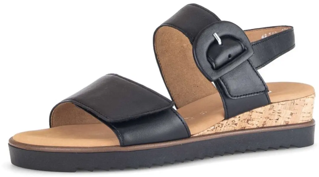 Gabor Dames Sandalen 38.5 - Zwart - afbeelding 2 van 6