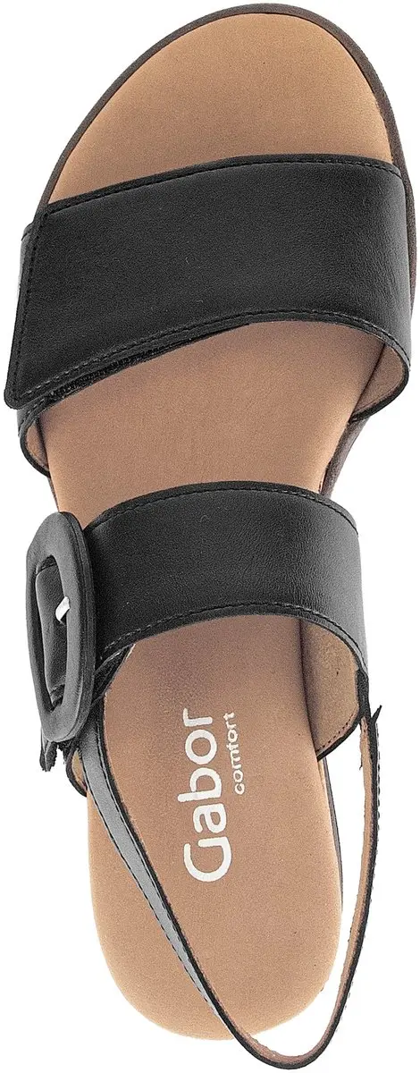 Gabor Dames Sandalen 38.5 - Zwart - afbeelding 3 van 6