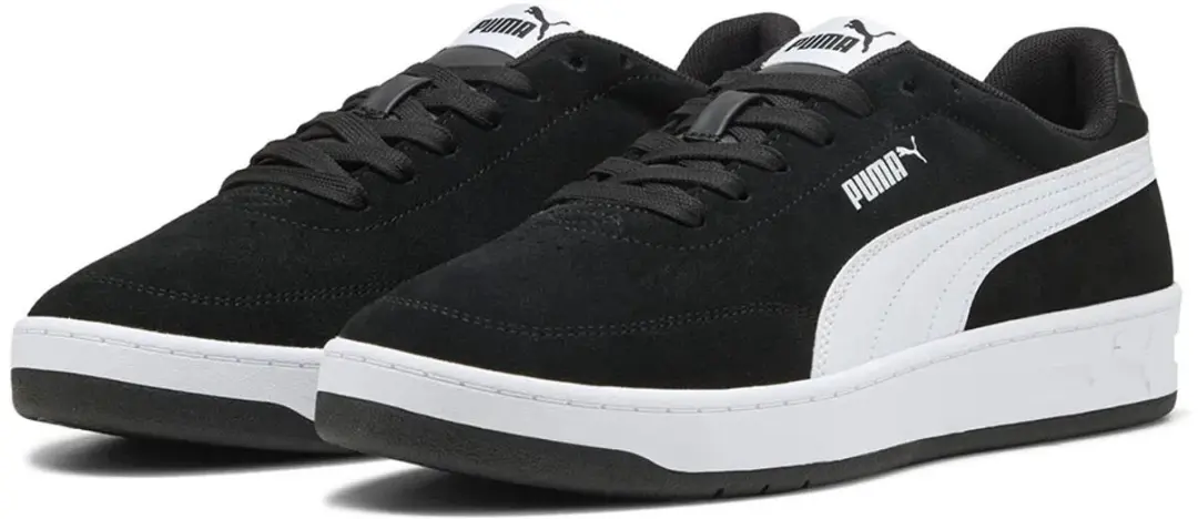 PUMA Court Classic Clean SD Schoenen - Zwart - 43 - afbeelding 2 van 6