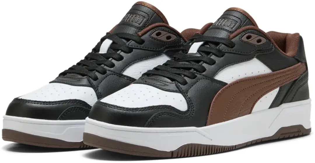 Puma RBD BREAK LOW sneaker Men´s 402586 14 Black-Chestnut Brown-White