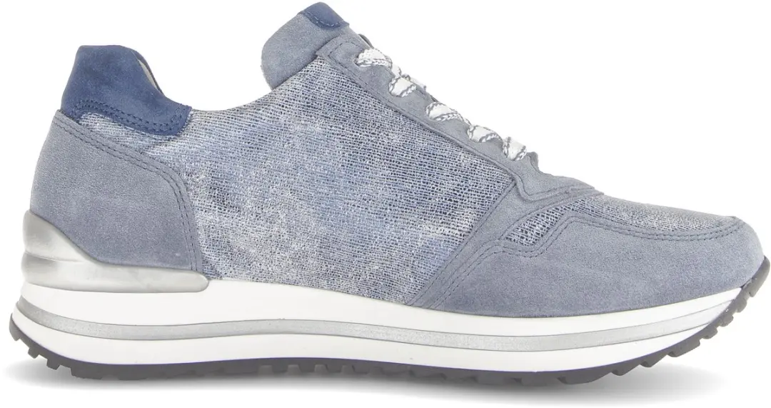 Gabor Sneakers 107530 - Blauw Suede - Dames