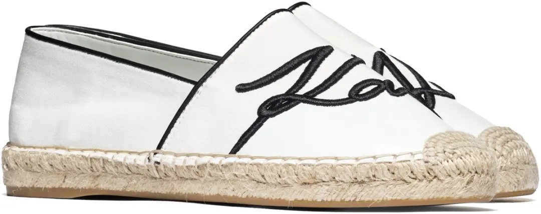 Espadrille Karl Lagerfeld KAMINI Signia Toe Slip On KL80123R 38 Dames